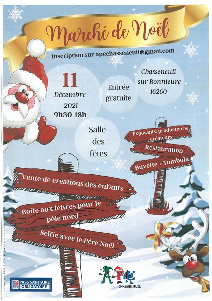 Marché de Noël - Chasseneuil 2021